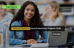 NRC Research Associate Program 2026 Canada