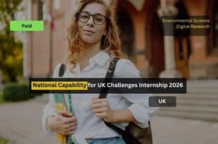 National Capability for UK Challenges Internship 2026