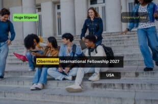Obermann International Fellowship 2027
