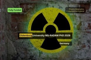 Oldenburg University MS-RADAM PhD 2026