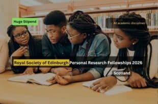 RSE Personal Research Fellowships 2026