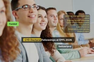 CYD Doctoral Fellowships at EPFL 2026