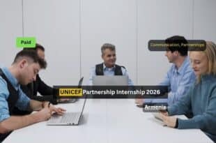UNICEF Partnership Internship 2026 in Armenia