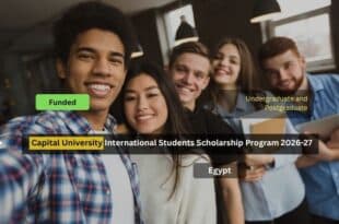 Capital University Scholarship 2026-2027 in Egypt