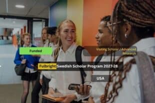 Fulbright Swedish Scholar Program 2027-28